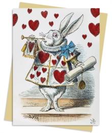 Alice in Wonderland: White Rabbit Greeting Card Pack : Pack of 6