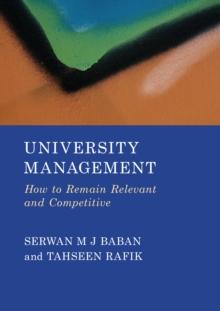 University Management : How to Remain Relevant and Competitive