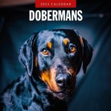 Dobermans 2025 Square Wall Calendar