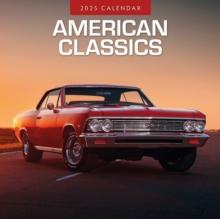 American Classics 2025 Square Wall Calendar