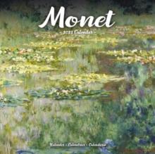 Monet Calendar 2025 Square Artist Wall Calendar - 16 Month