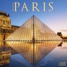 Paris Calendar 2025 Square Travel Wall Calendar - 16 Month