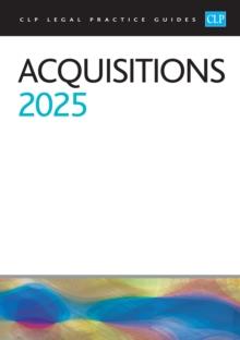 Acquisitions 2025 : Legal Practice Course Guides (LPC)