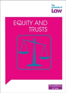 Foundations of Law - Equity and Trusts