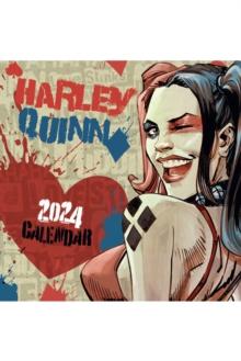 Harley Quinn 2024 Square Wall Calendar