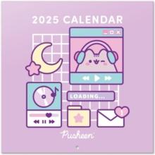 Pusheen Month to View Square Calendar Official Product 2025