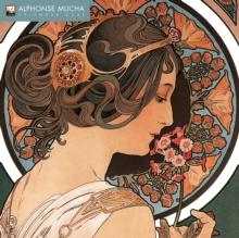 Alphonse Mucha Wall Calendar 2025 (Art Calendar)