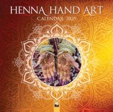 Henna Hand Art Wall Calendar 2025 (Art Calendar)