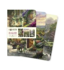 Thomas Kinkade Set Of 3 Mini Notebooks