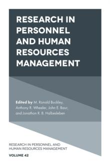 Research in Personnel and Human Resources Management