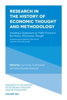 Research in the History of Economic Thought and Methodology : Including a Symposium on Public Finance in the History of Economic Thought