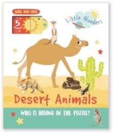 Desert Animals : Who is Hiding in the Puzzle?