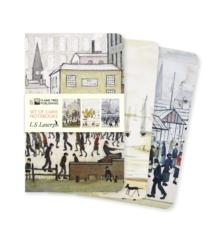 L.S. Lowry Set of 3 Mini Notebooks