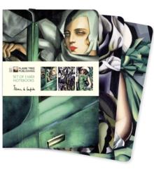 Tamara de Lempicka Set of 3 Midi Notebooks