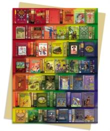 Bodleian Libraries: Rainbow Bookshelf Greeting Card Pack : Pack of 6