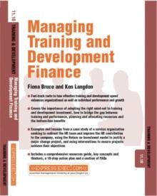 Managing Training and Development Finance : Training and Development 11.10