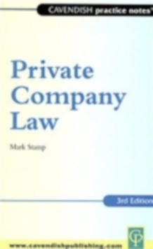 Practice Notes on Private Company Law