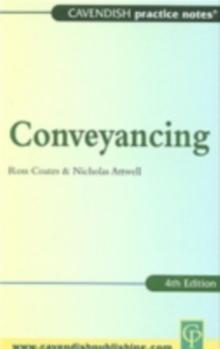 Practice Notes on Conveyancing