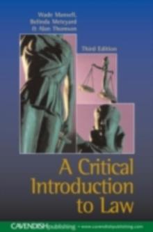 Critical Introduction to Law