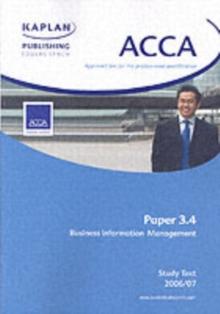 ACCA Paper 3.4 Business Information Management : Study Text