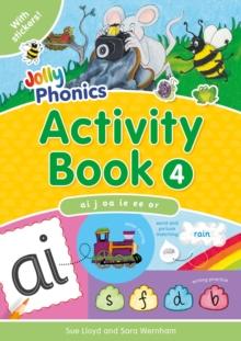 Jolly Phonics Activity Book 4 : In Precursive Letters (British English edition)