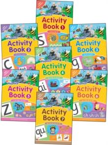 Jolly Phonics Activity Books 1-7 : In Precursive Letters (British English edition)