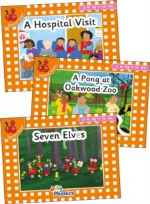 Jolly Phonics Orange Level Readers Set 5 : in Precursive Letters (British English edition)