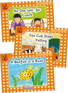 Jolly Phonics Orange Level Readers Set 6 : in Precursive Letters (British English edition)