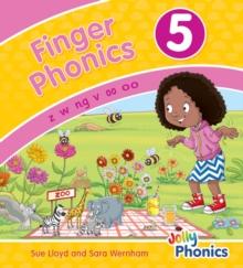 Finger Phonics Book 5 : In Precursive Letters (British English edition)