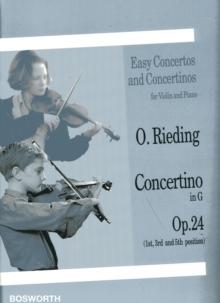 Concertino in G Op. 24 : 1st, 3rd and 5th Position