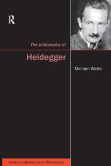 The Philosophy of Heidegger