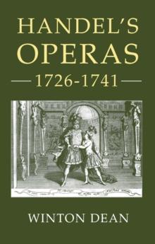 Handel's Operas, 1726-1741