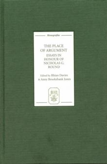 The Place of Argument : Essays in Honour of Nicholas G. Round