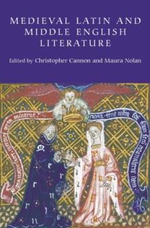 Medieval Latin and Middle English Literature : Essays in Honour of Jill Mann