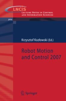 Robot Motion and Control 2007