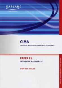 Integrated Management - Study Text : Paper P5