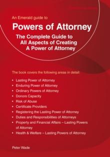 An Emerald Guide To Powers Of Attorney : Revised Edition