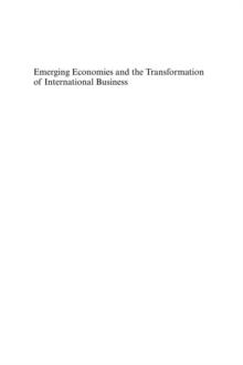 Emerging Economies and the Transformation of International Business