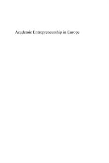 Academic Entrepreneurship in Europe