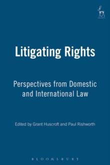 Litigating Rights : Perspectives from Domestic and International Law