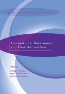 Transnational Governance and Constitutionalism