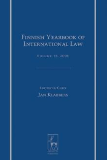 Finnish Yearbook of International Law, Volume 19, 2008