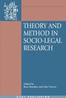 Theory and Method in Socio-Legal Research