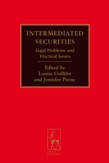 Intermediated Securities : Legal Problems and Practical Issues