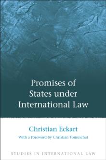 Promises of States under International Law