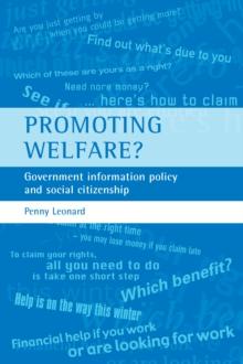 Promoting welfare? : Government information policy and social citizenship