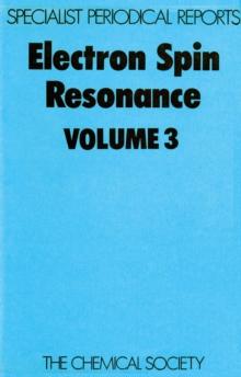 Electron Spin Resonance : Volume 3