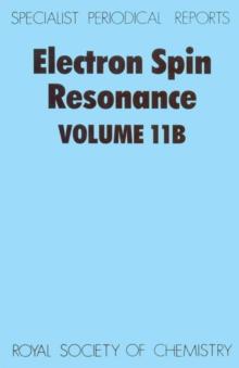 Electron Spin Resonance : Volume 11B