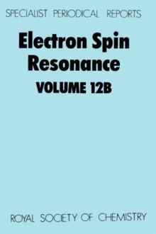 Electron Spin Resonance : Volume 12B