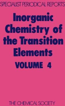 Inorganic Chemistry of the Transition Elements : Volume 4